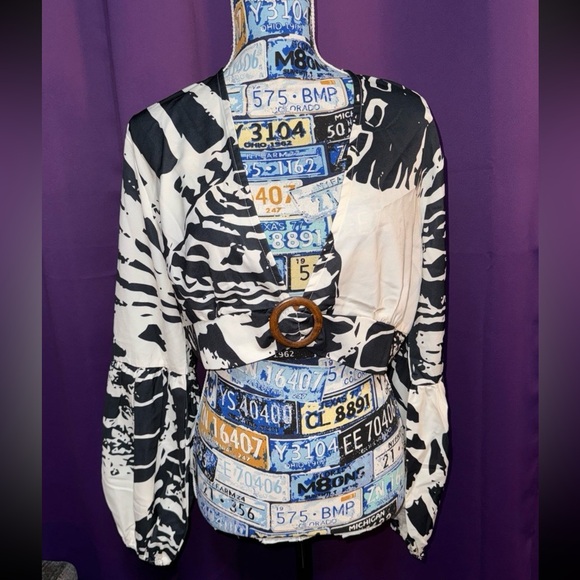 ❌❌❌ SOLD LPH❌❌❌Lexbreezy Hawaii 🌺 Moani Top NWT - Picture 5 of 12